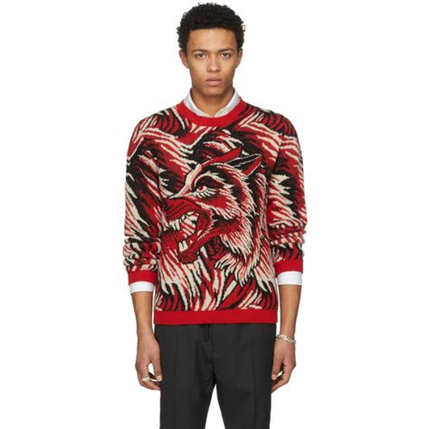 gucci guccify red wolfs head|Gucci Red 'guccy' Wolf Intarsia Sweater .